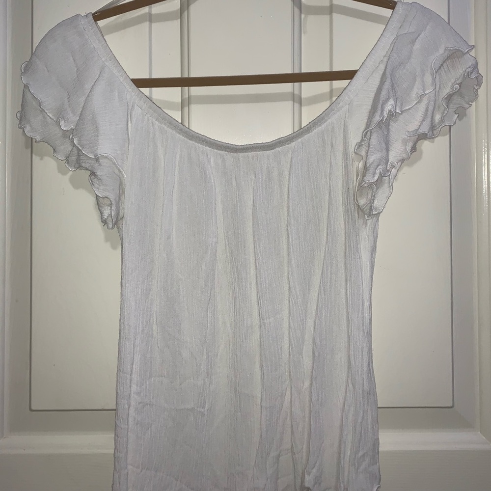 LA HEARTS off the shoulder top